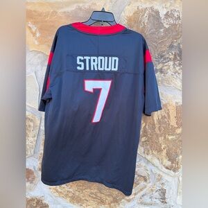 NFL Houston Texans CJ Stroud Football Jersey X 2 Unbranded XL Embroidered # 7